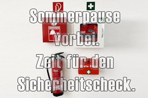 Ein funkvernetztes Rauchwarnmelder-System, bei dem alle Geräte miteinander kommunizieren und individuell programmiert wurden.
